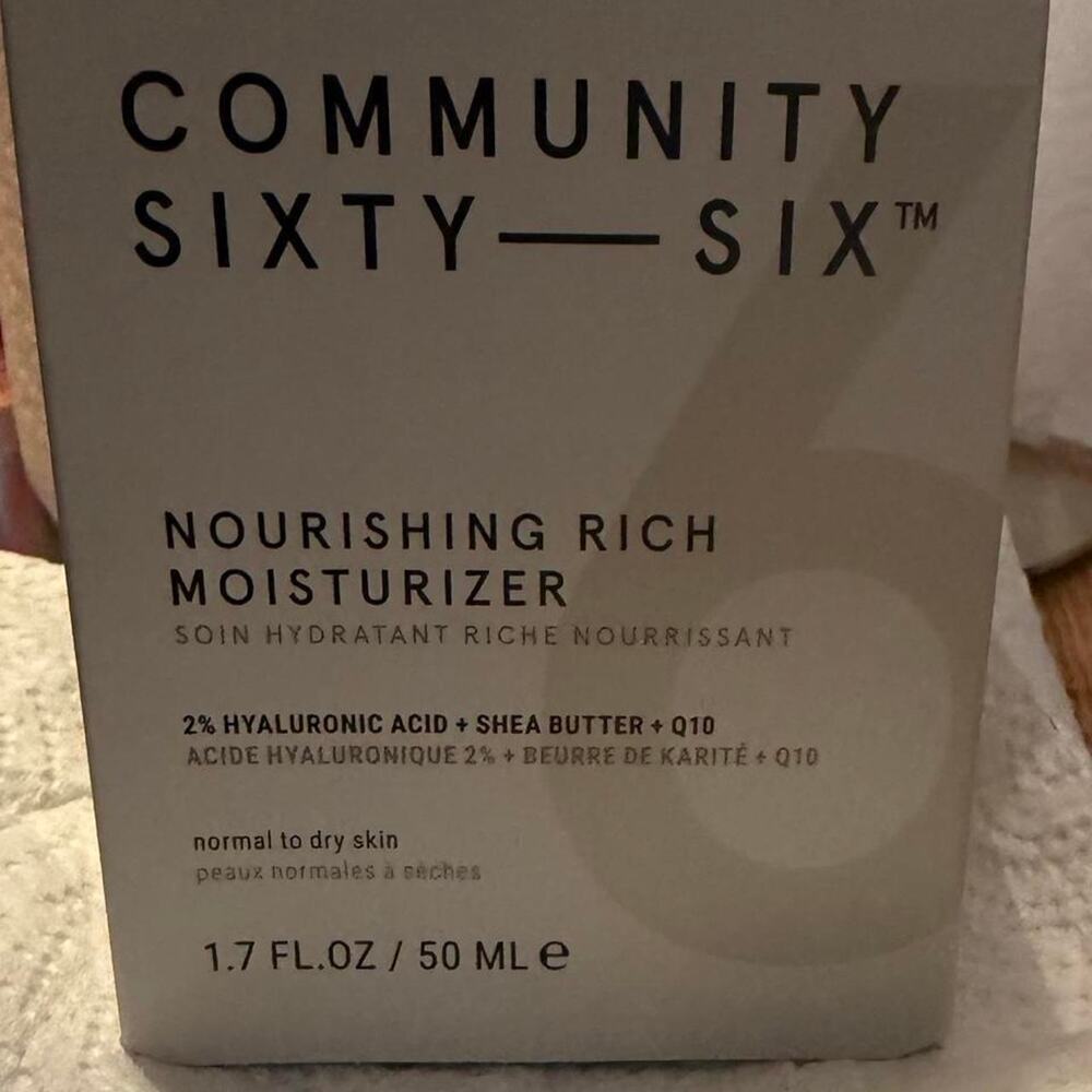 Community sixty six nourishing rich moisturizer